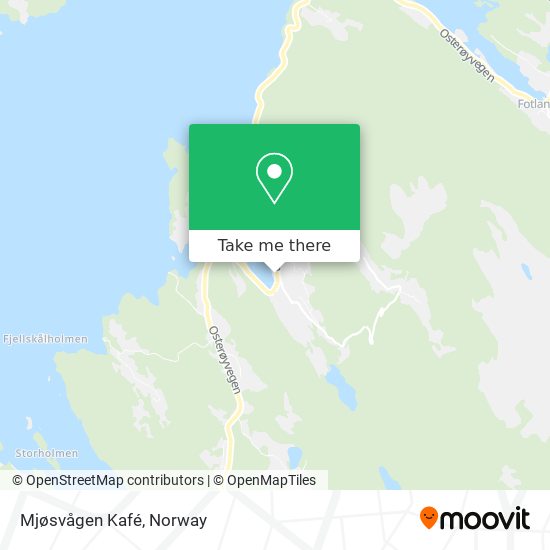 Mjøsvågen Kafé map