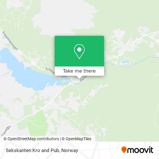 Sekskanten Kro and Pub map