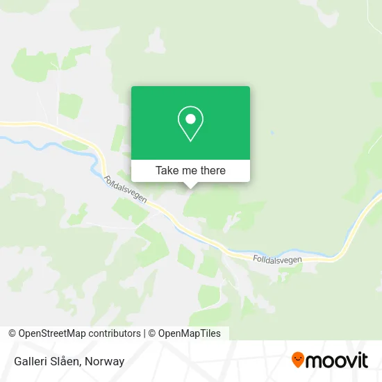 Galleri Slåen map
