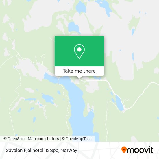 Savalen Fjellhotell & Spa map