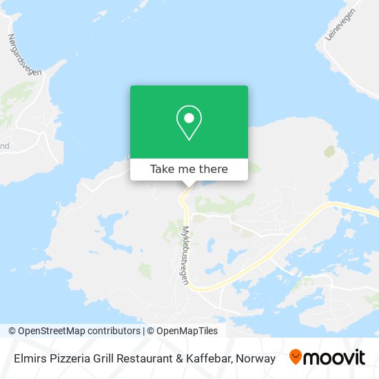 Elmirs Pizzeria Grill Restaurant & Kaffebar map