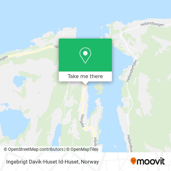 Ingebrigt Davik-Huset Id-Huset map