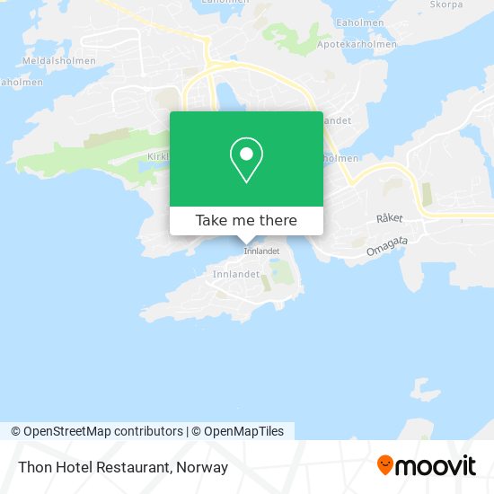 Thon Hotel Restaurant map