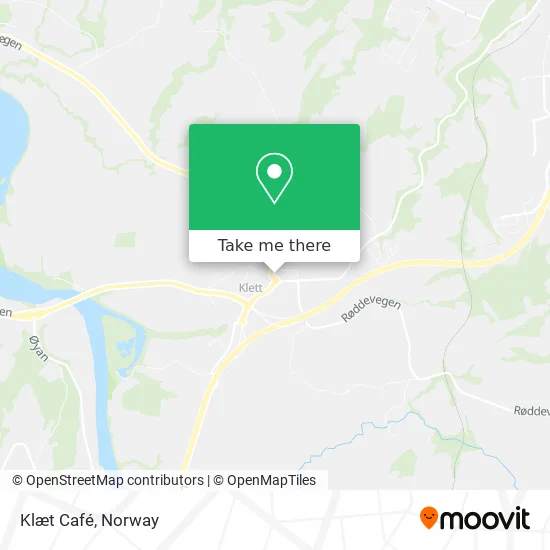 Klæt Café map