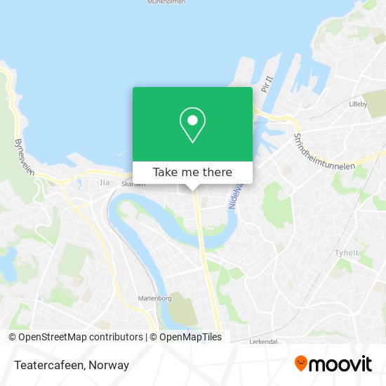 Teatercafeen map