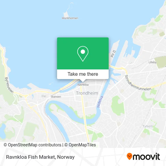 Ravnkloa Fish Market map