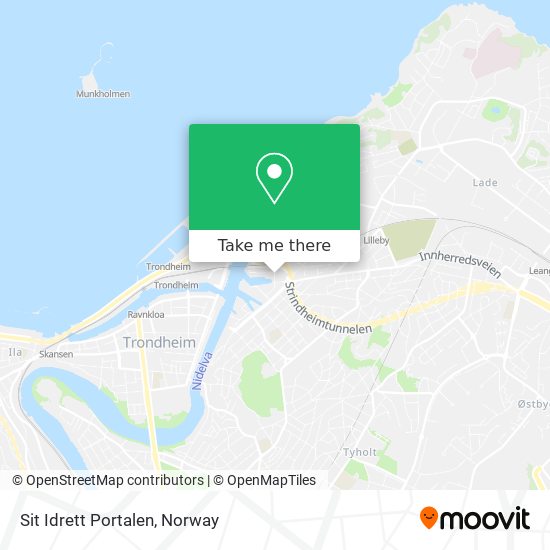 Sit Idrett Portalen map