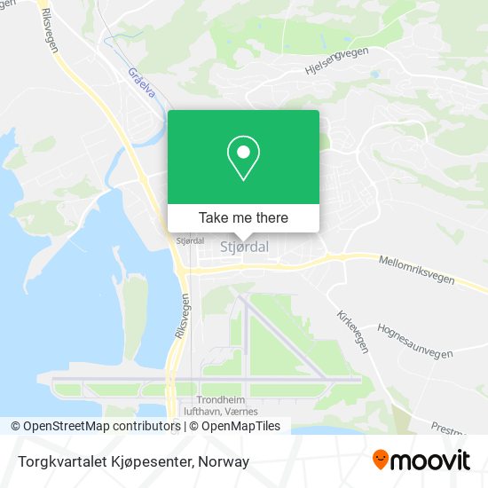 Torgkvartalet Kjøpesenter map