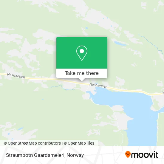 Straumbotn Gaardsmeieri map