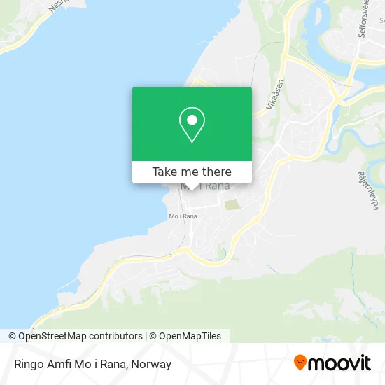 Ringo Amfi Mo i Rana map