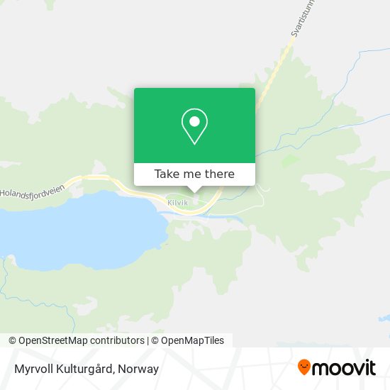 Myrvoll Kulturgård map