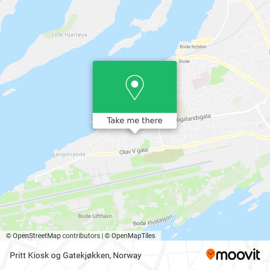 Pritt Kiosk og Gatekjøkken map
