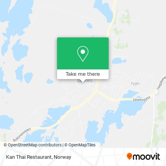 Kan Thai Restaurant map