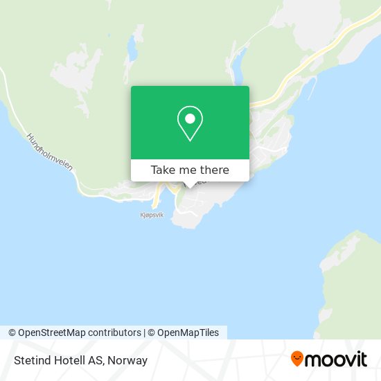 Stetind Hotell AS map
