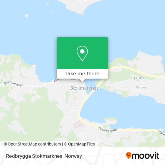 Rødbrygga Stokmarknes map