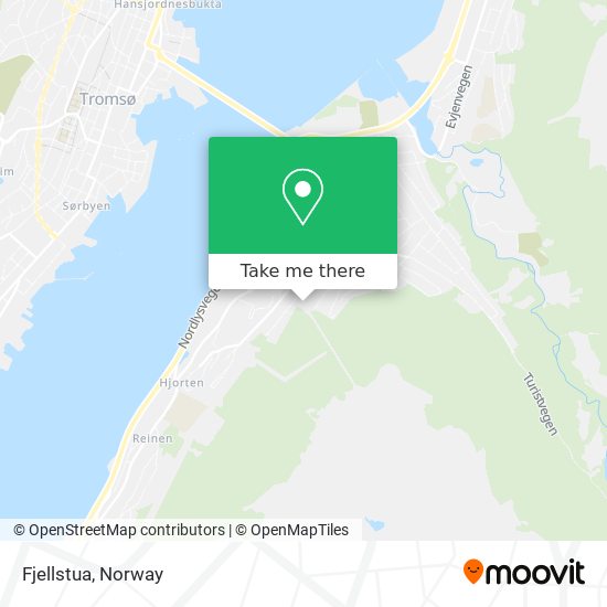 Fjellstua map