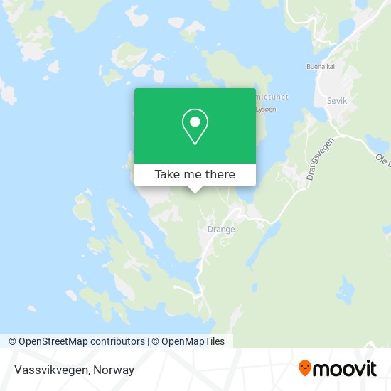 Vassvikvegen map