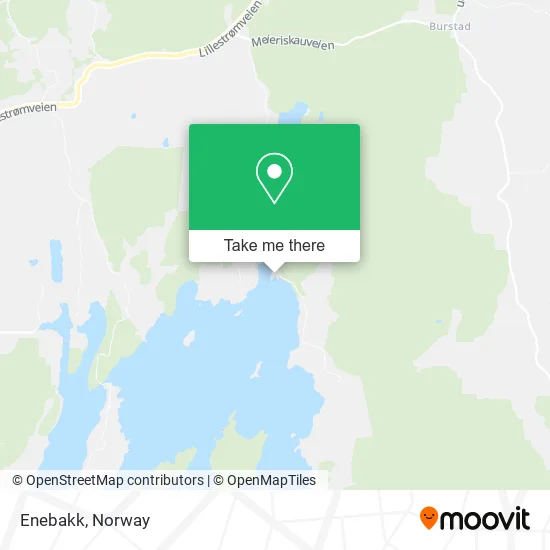 Enebakk map