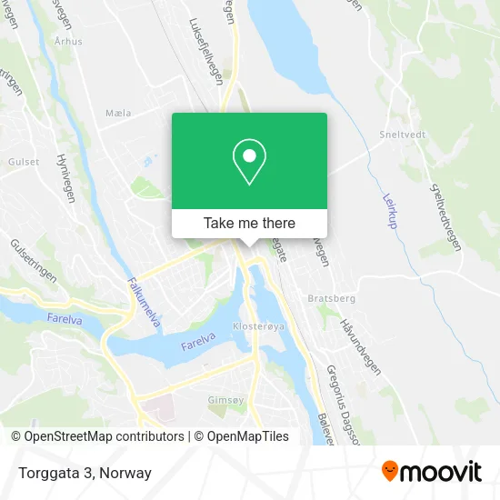 Torggata 3 map