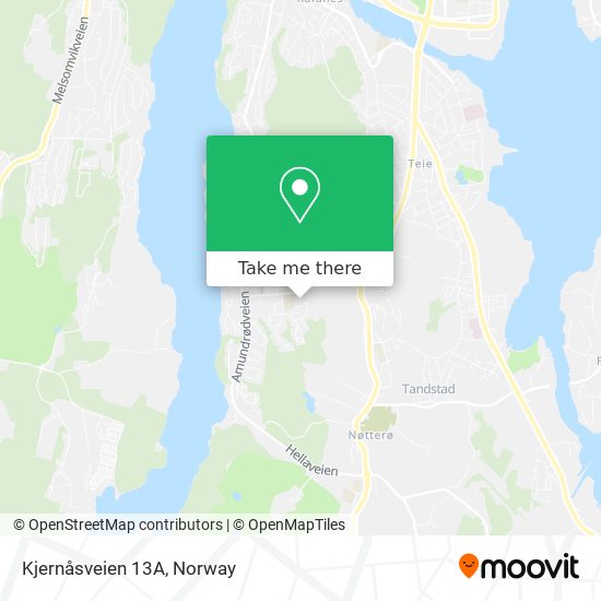 Kjernåsveien 13A map