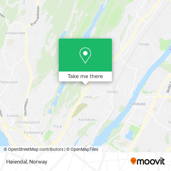 Høiendal map