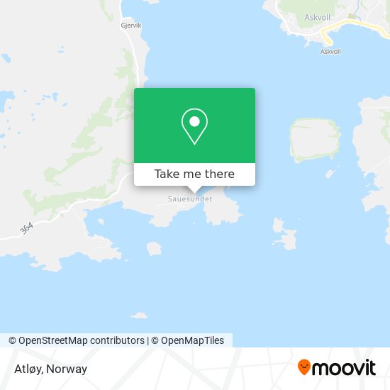 Atløy map