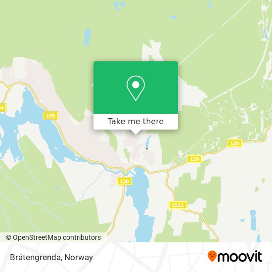 Bråtengrenda map