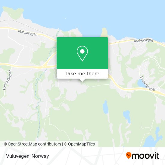 Vuluvegen map