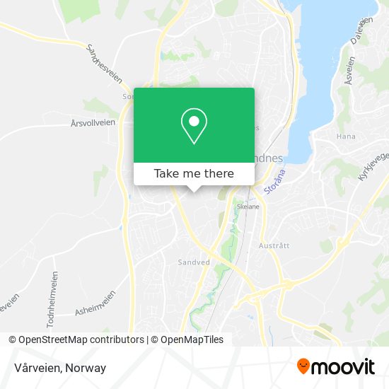 Vårveien map