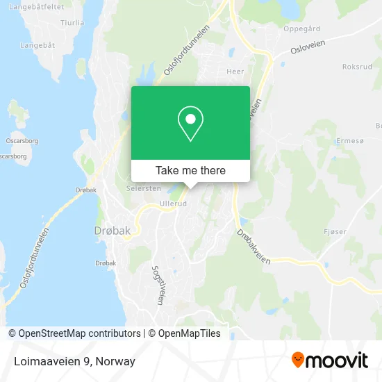 Loimaaveien 9 map