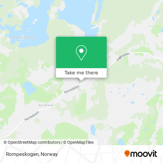 Rompeskogen map