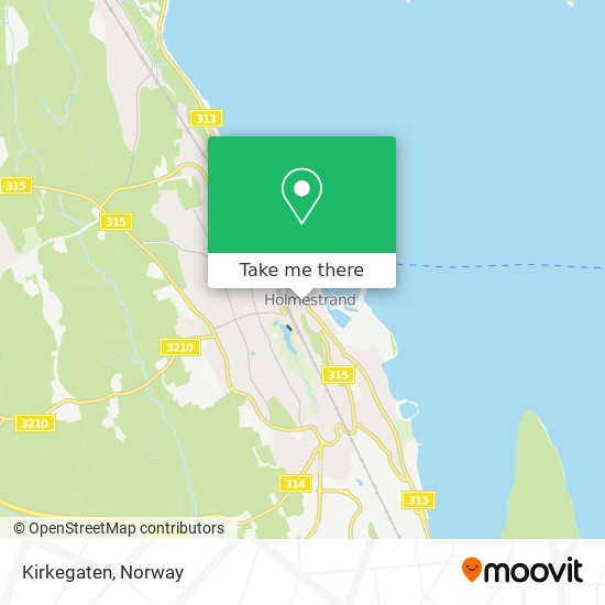 Kirkegaten map
