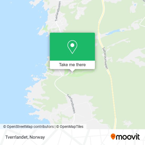 Tverrlandet map