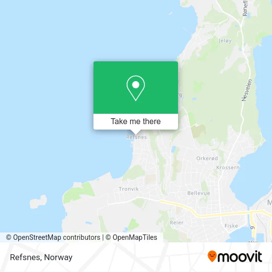 Refsnes map
