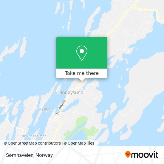 Sømnaveien map