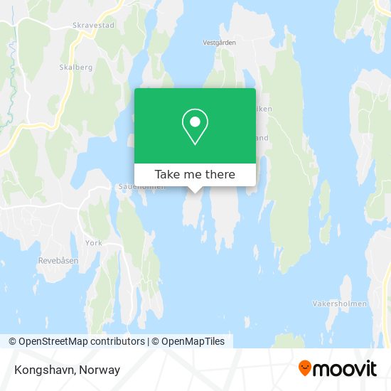 Kongshavn map