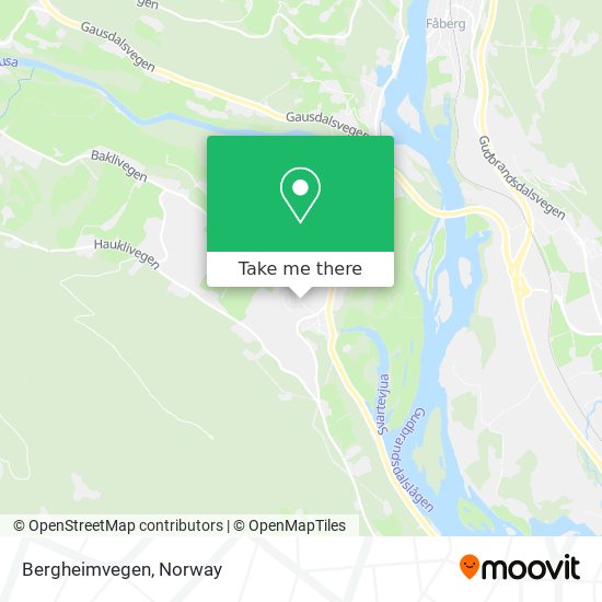 Bergheimvegen map