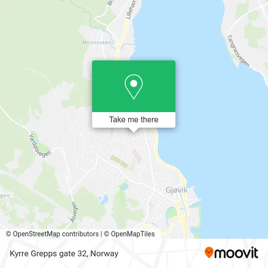 Kyrre Grepps gate 32 map