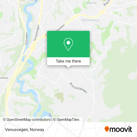 Venusvegen map