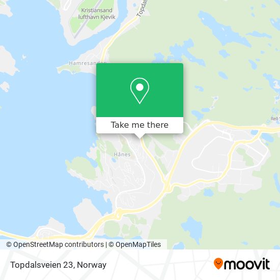 Topdalsveien 23 map