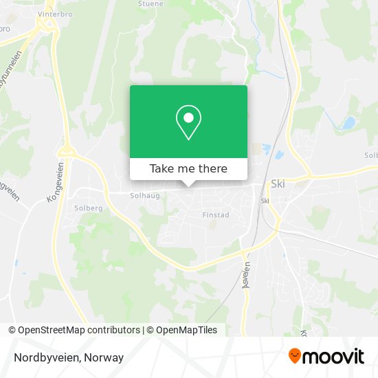 Nordbyveien map