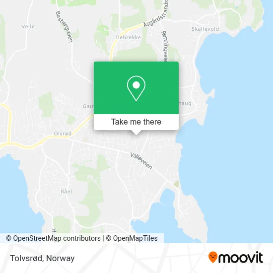 Tolvsrød map