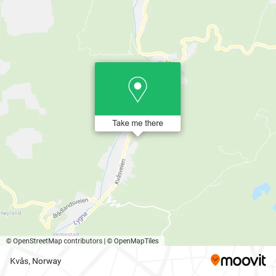Kvås map