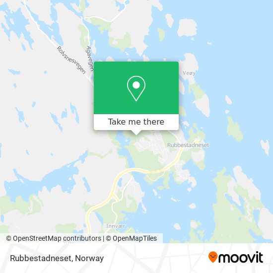 Rubbestadneset map