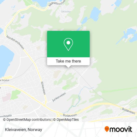 Kleivaveien map