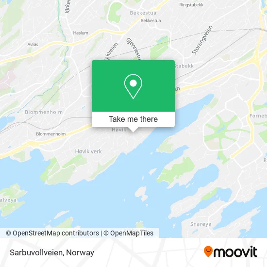 Sarbuvollveien map