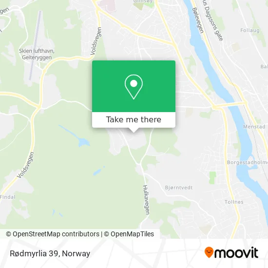 Rødmyrlia 39 map