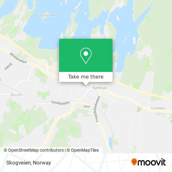 Skogveien map