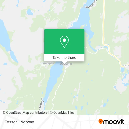 Fossdal map
