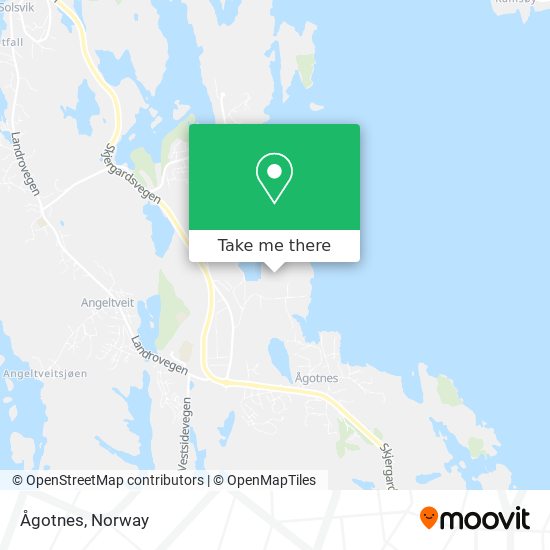 Ågotnes map